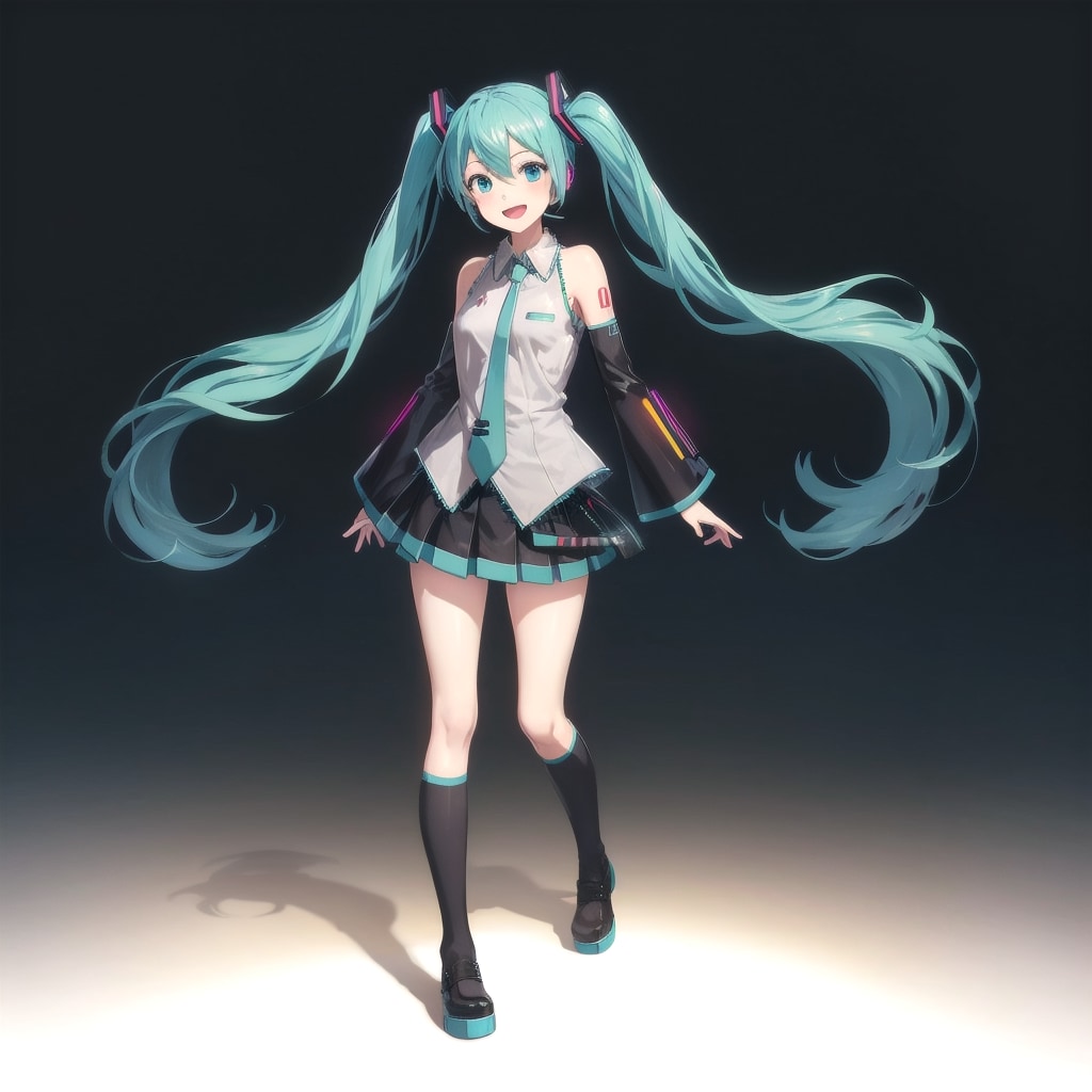 V4B 初音ミク | の人気AIイラスト・グラビア