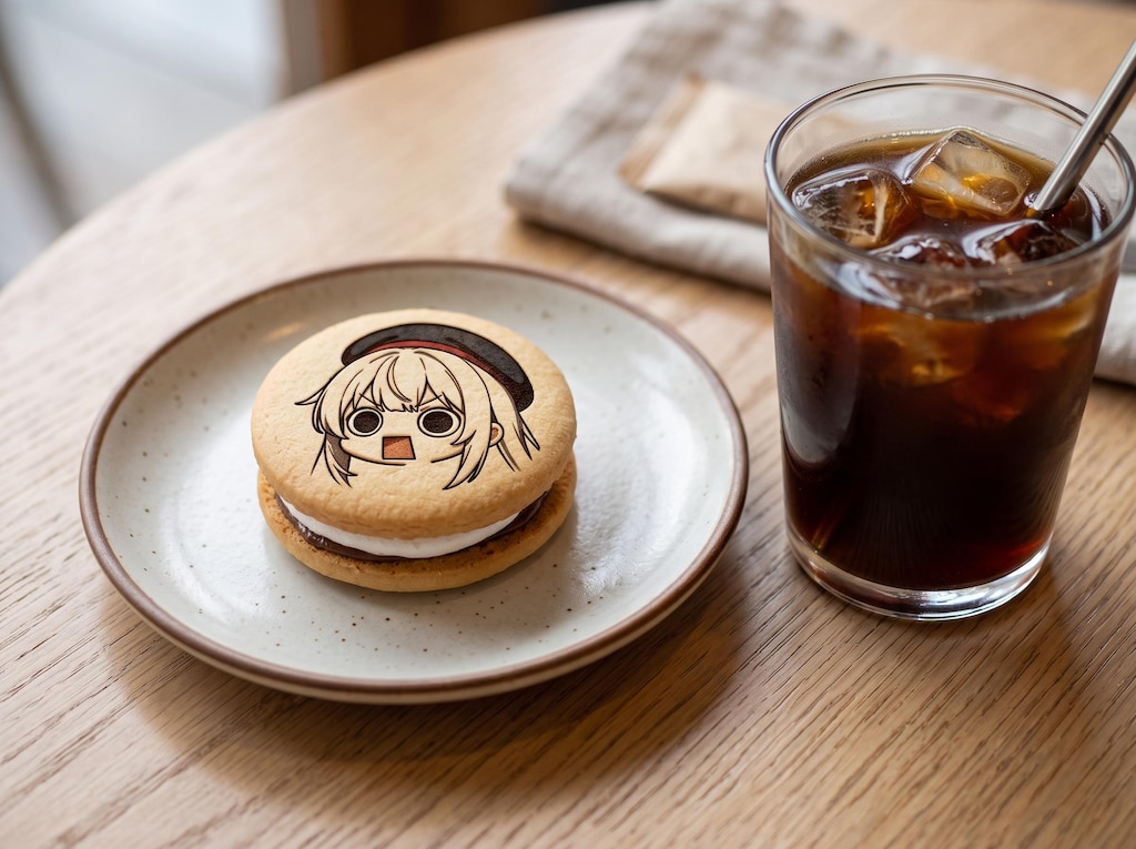 デザートのえらいこっちゃ嬢印クリームサンドブッセ