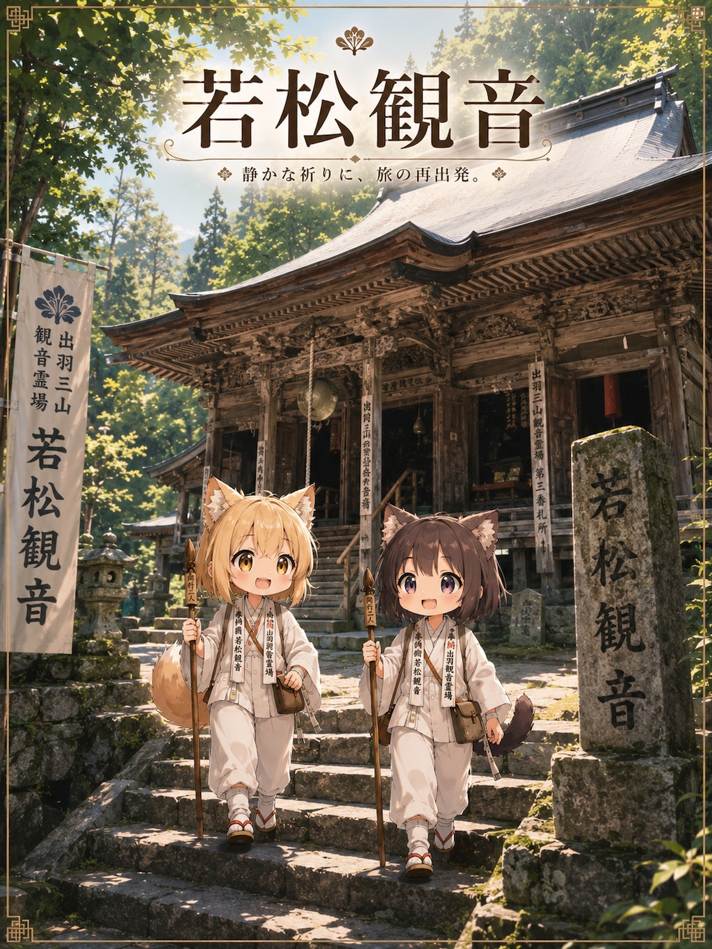 小さな杖の山形旅