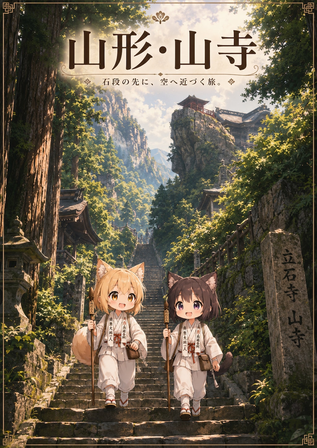 小さな杖の山形旅