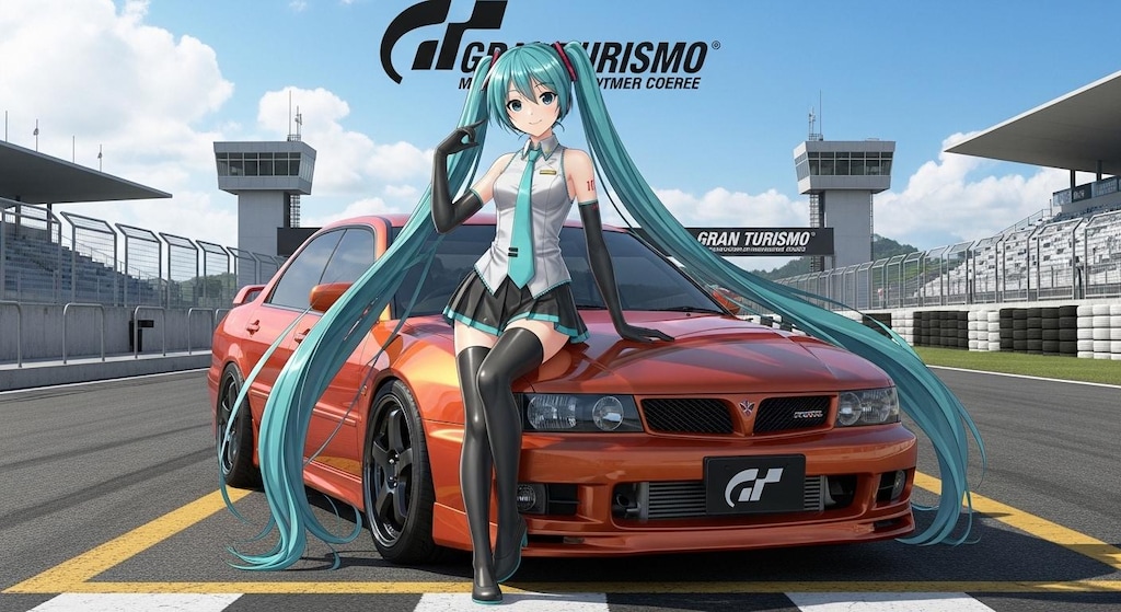初音ミクとディアマンテ