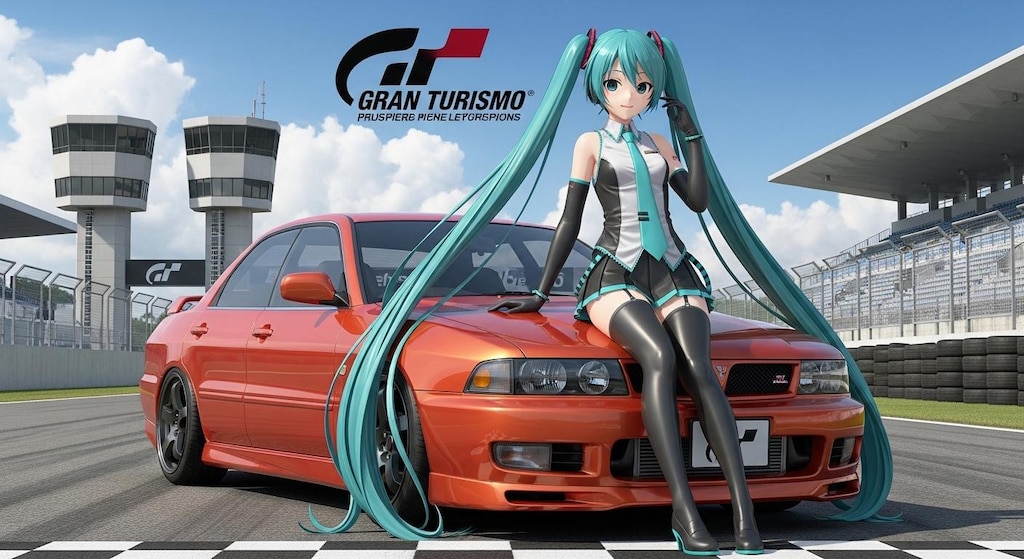 初音ミクとディアマンテ