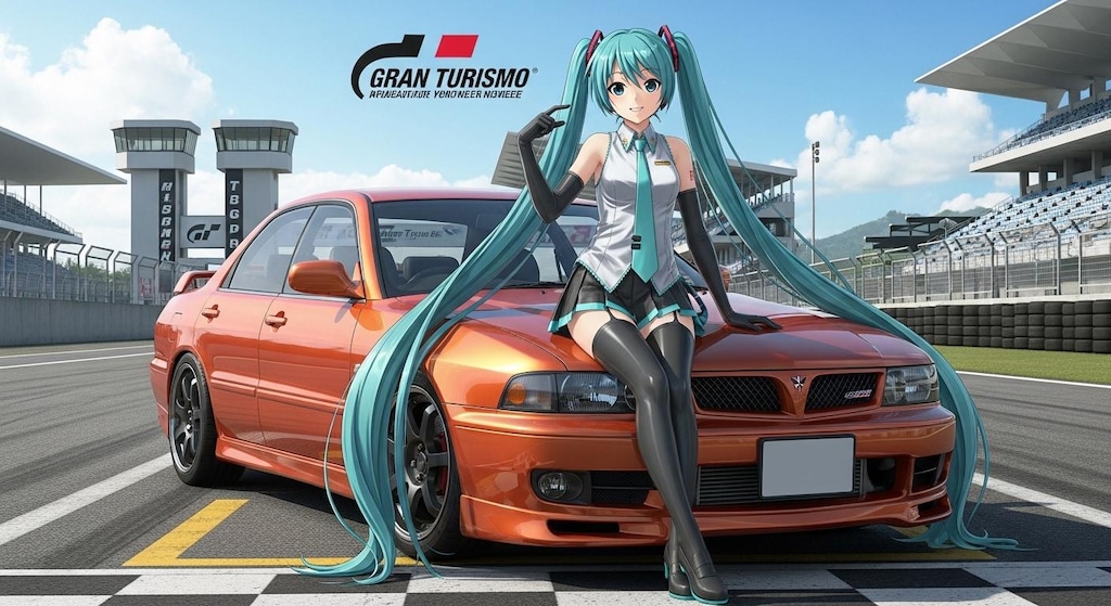 初音ミクとディアマンテ