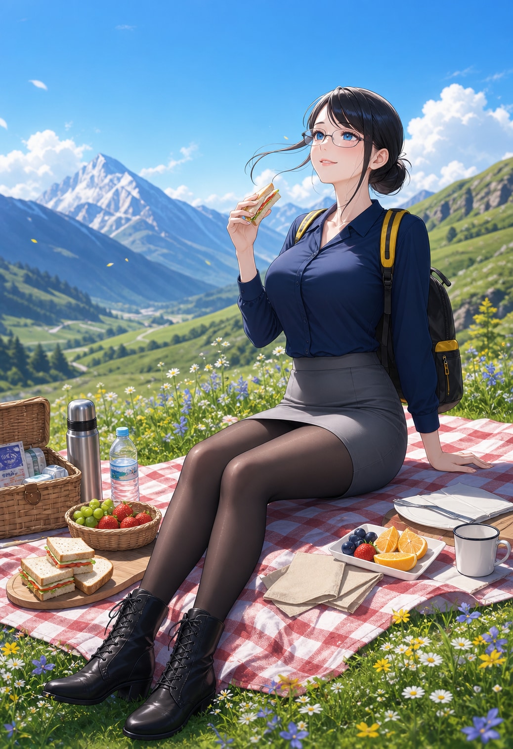 ピクニック先生 | の人気AIイラスト・グラビア