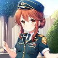 瀬莉ちゃんの軍服 2枚目