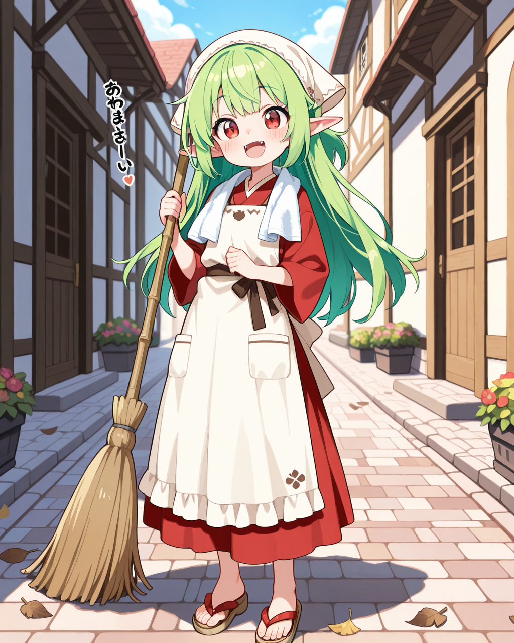 あらっ！？お出掛け？？いってらっしゃい♡ | の人気AIイラスト・グラビア