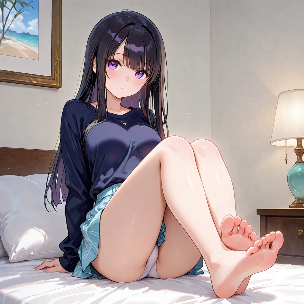 無意識のパンチラ