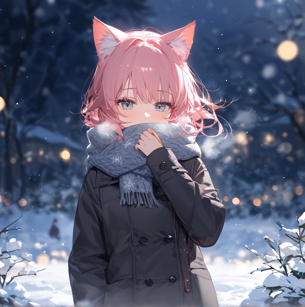 寒すぎるにゃん！！