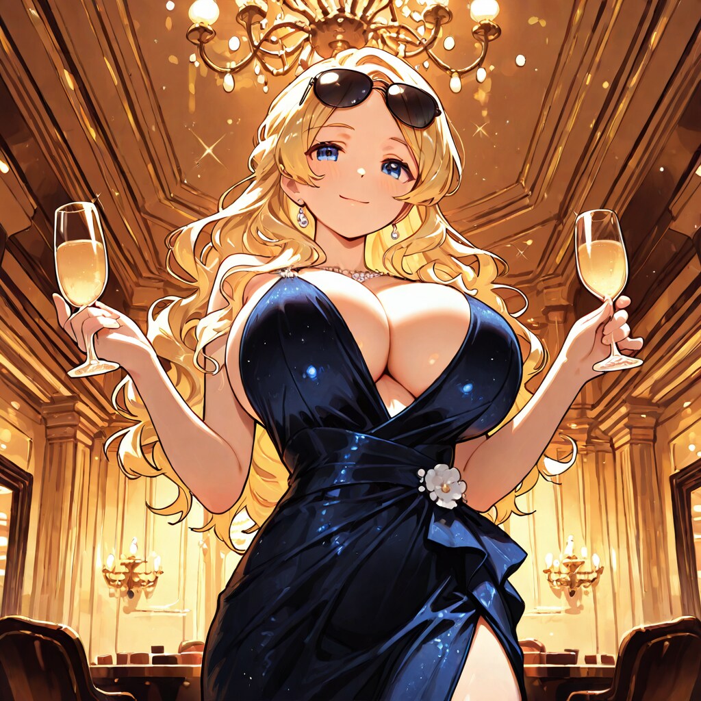 華やかなドレスで主役の夜
