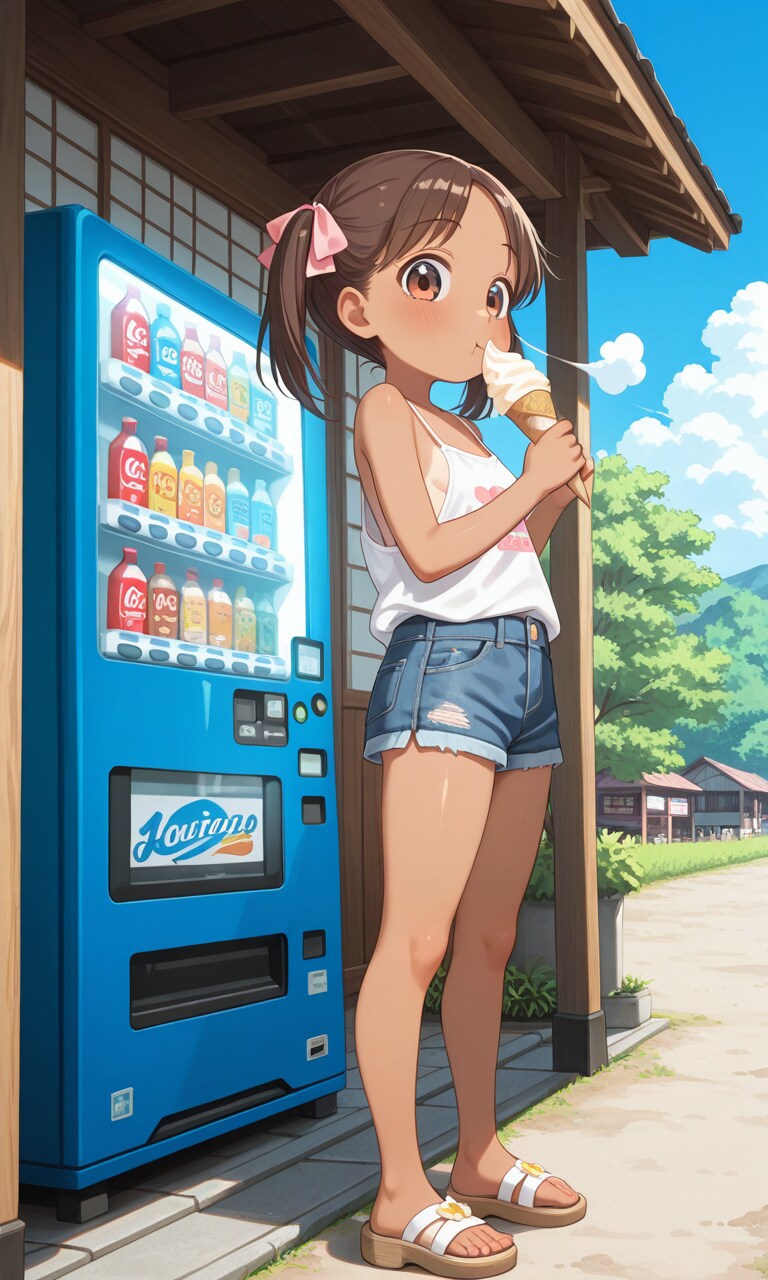 アイスを喰らう