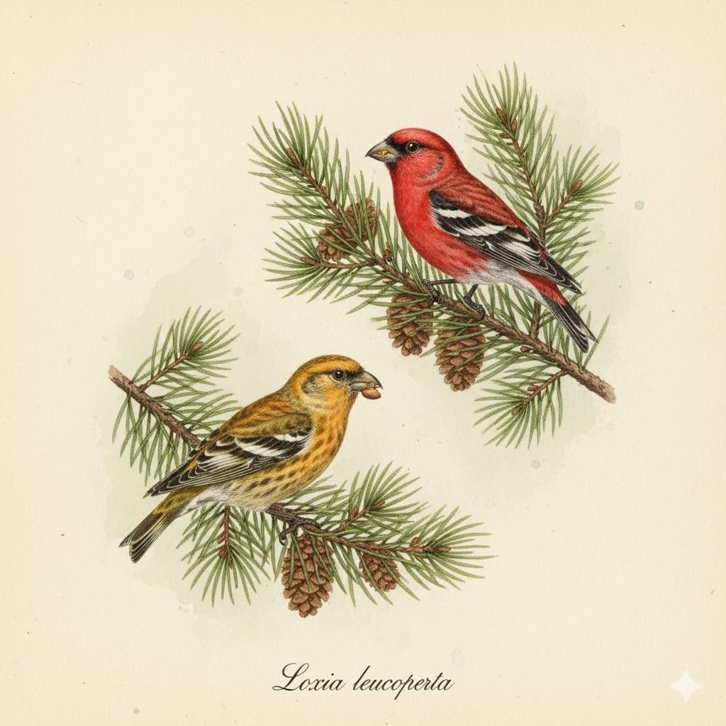 鳥(水彩画)(Gemini)(68)