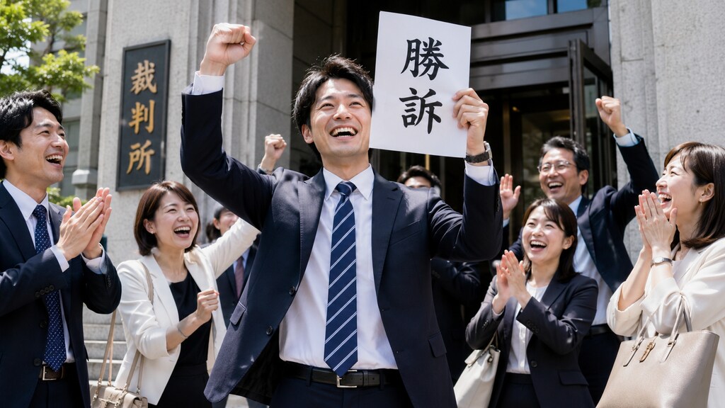 勝訴
