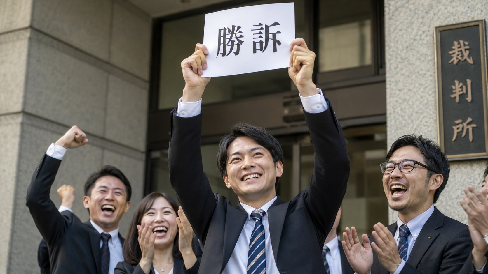 勝訴