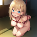 金髪+緊縛 6枚目