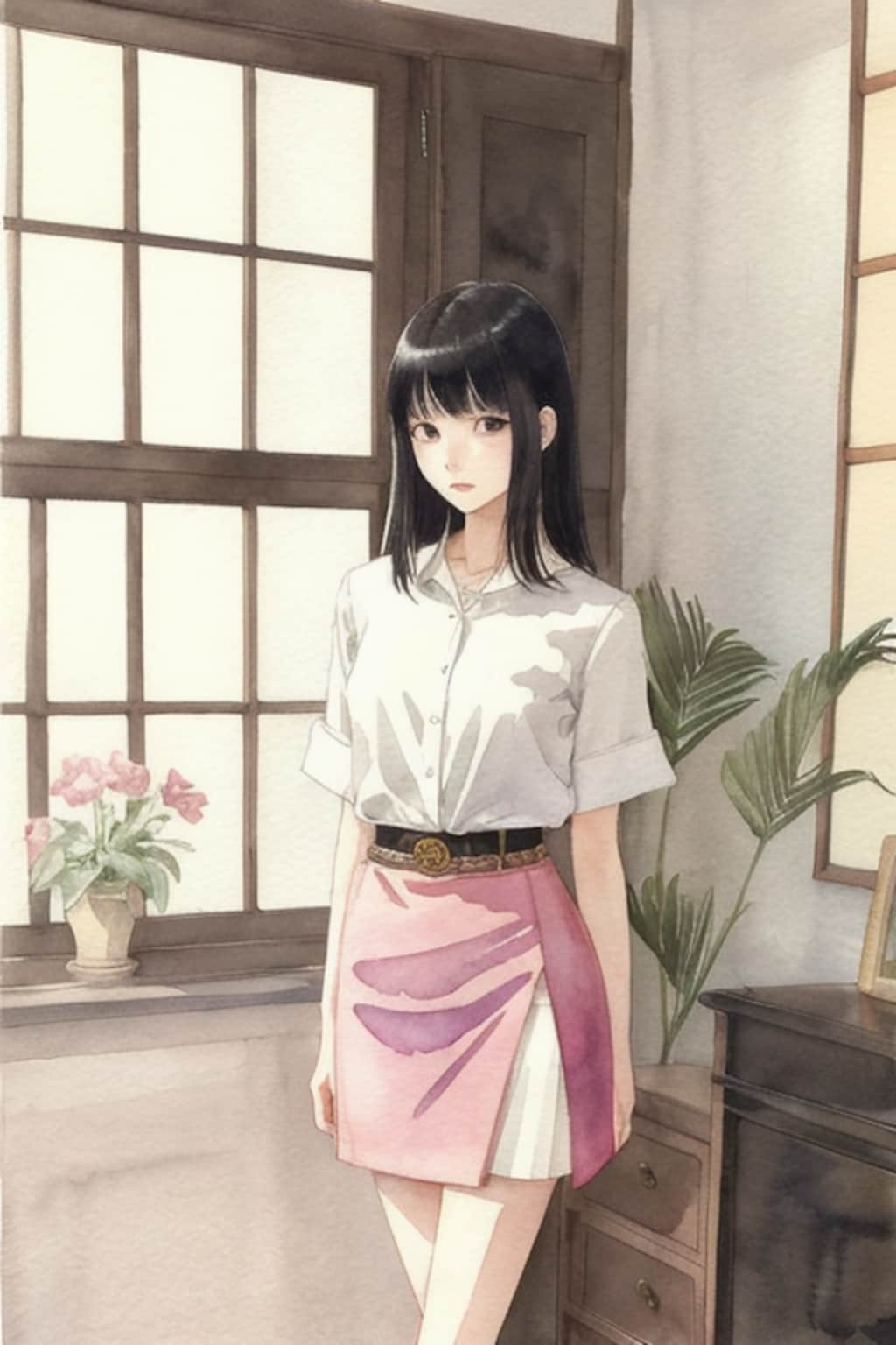 水彩画
