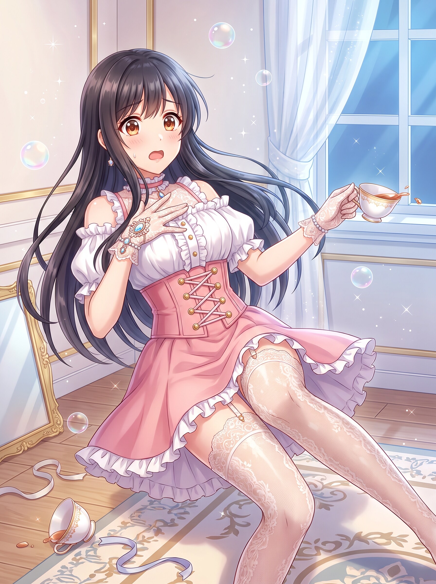薄紅心装