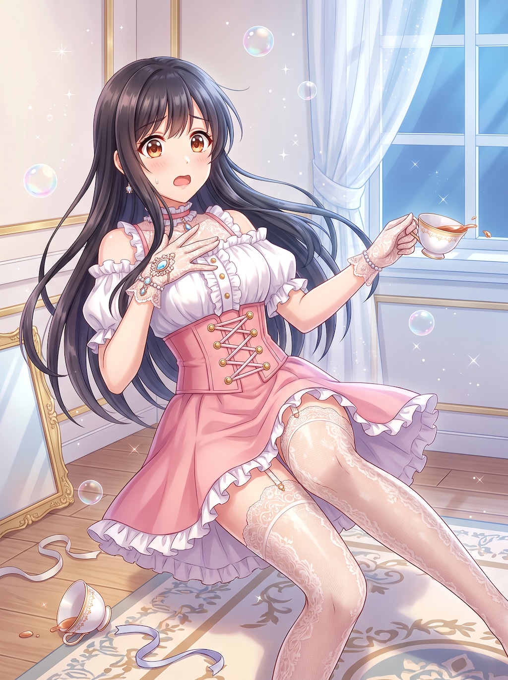 薄紅心装