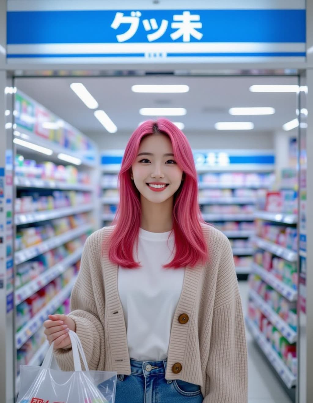 コンビニでお買い物