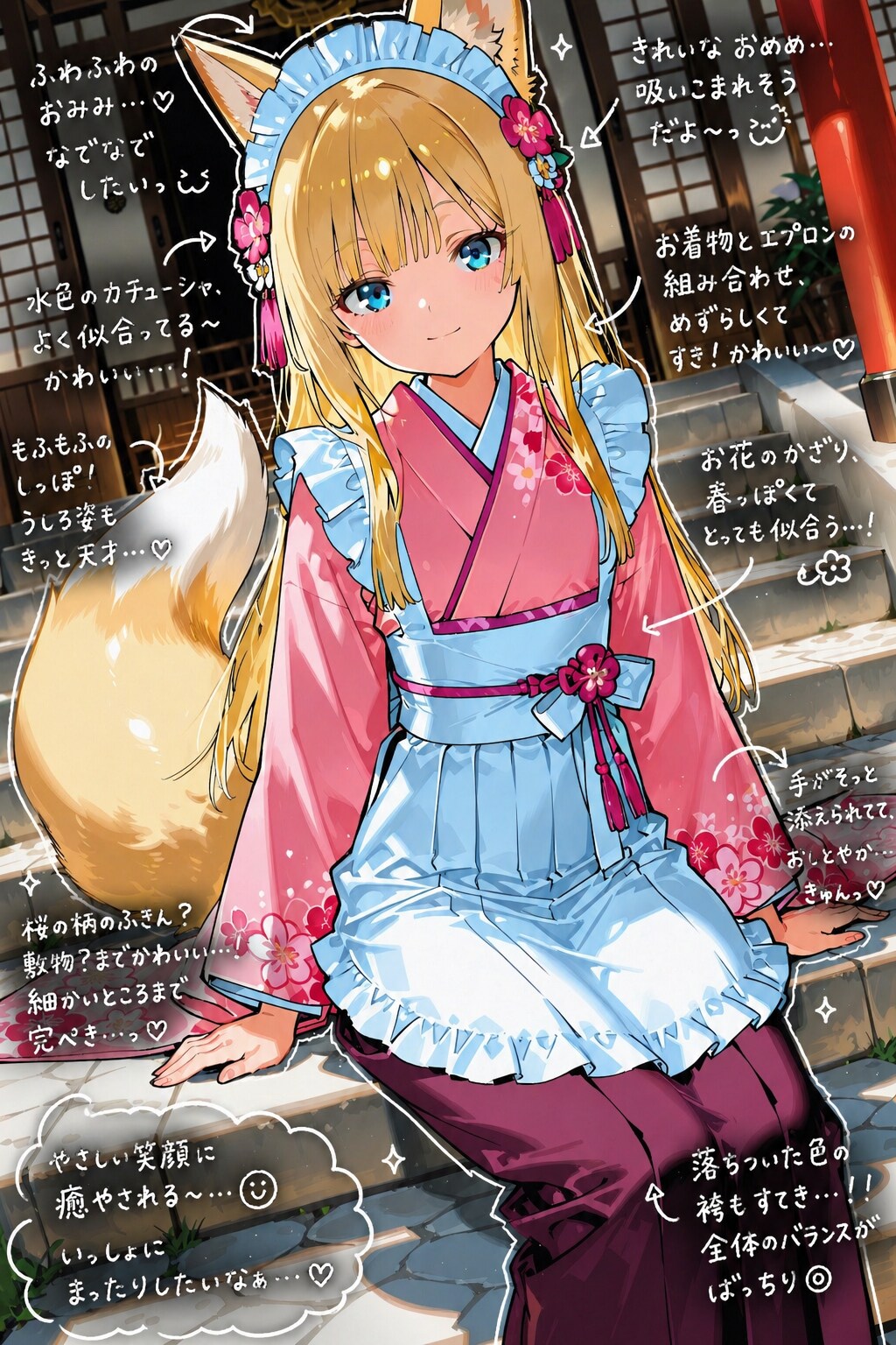 うちのメイド手書き注釈