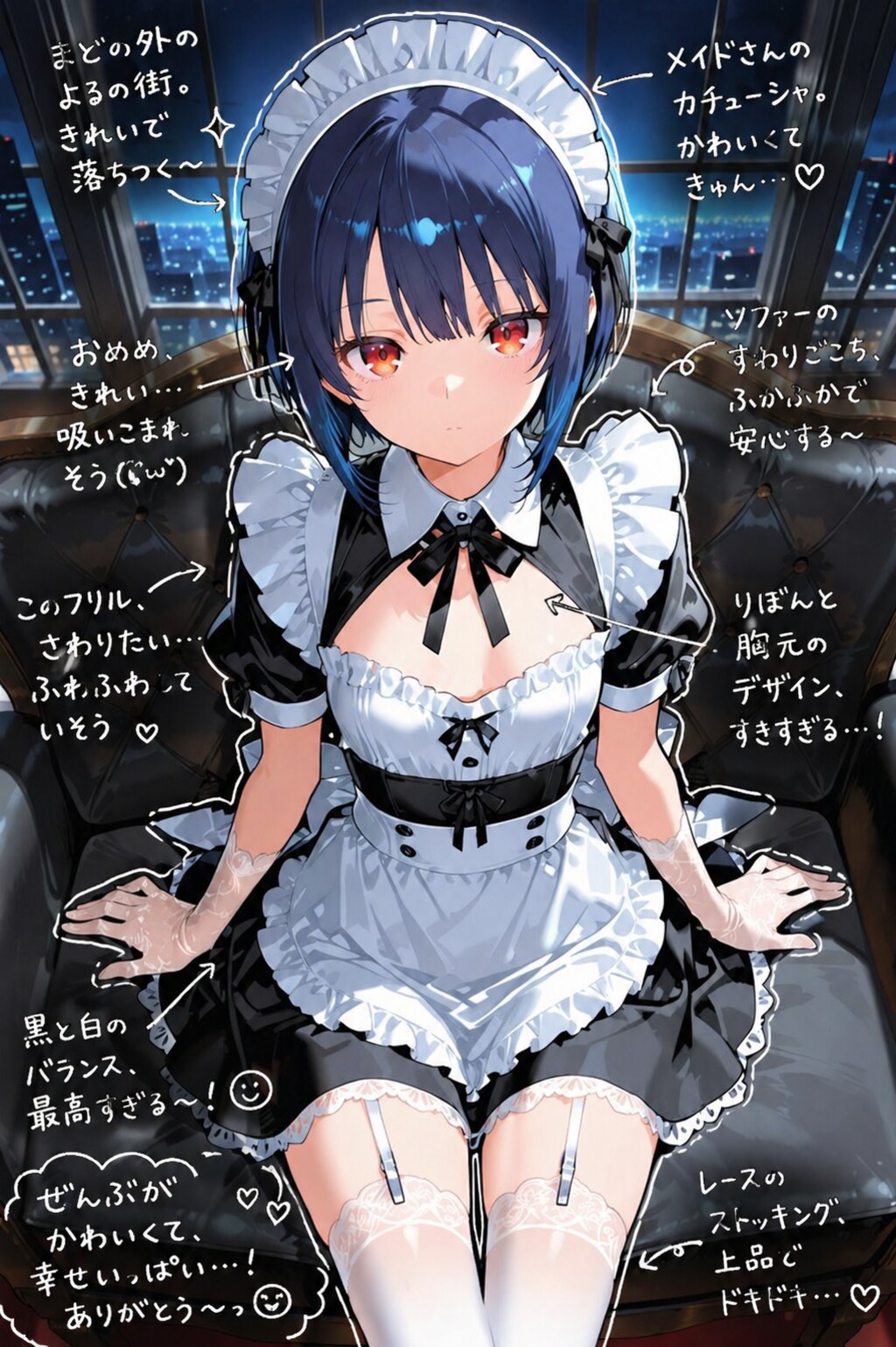 うちのメイド手書き注釈