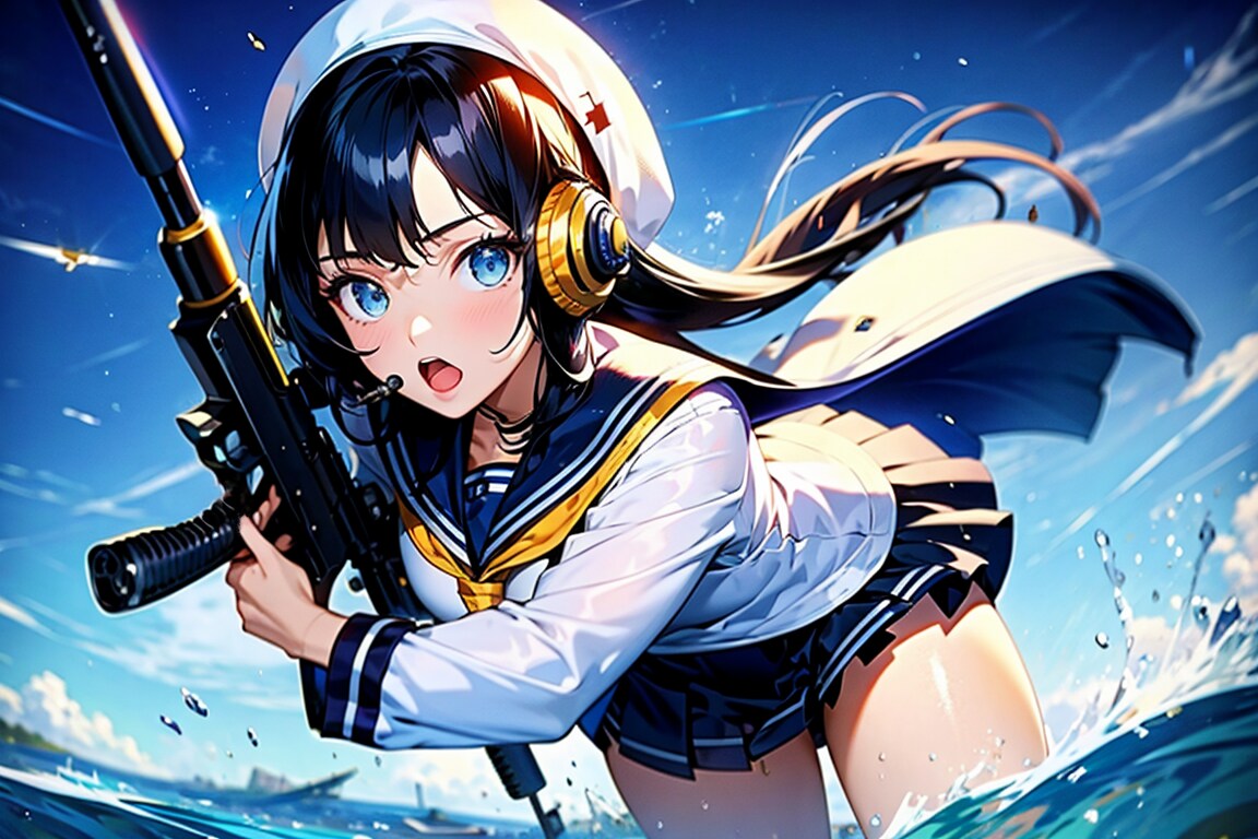 制服ＪＫ #152　武装ＪＫ