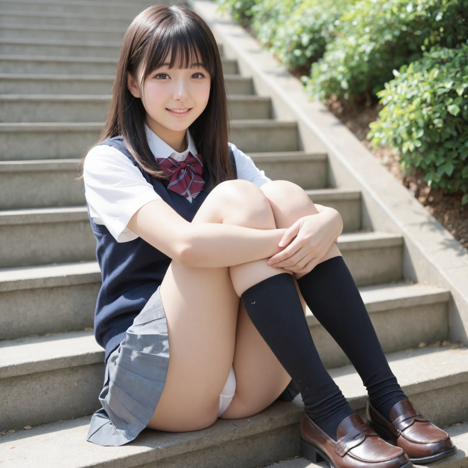 清楚系パンチラ❤