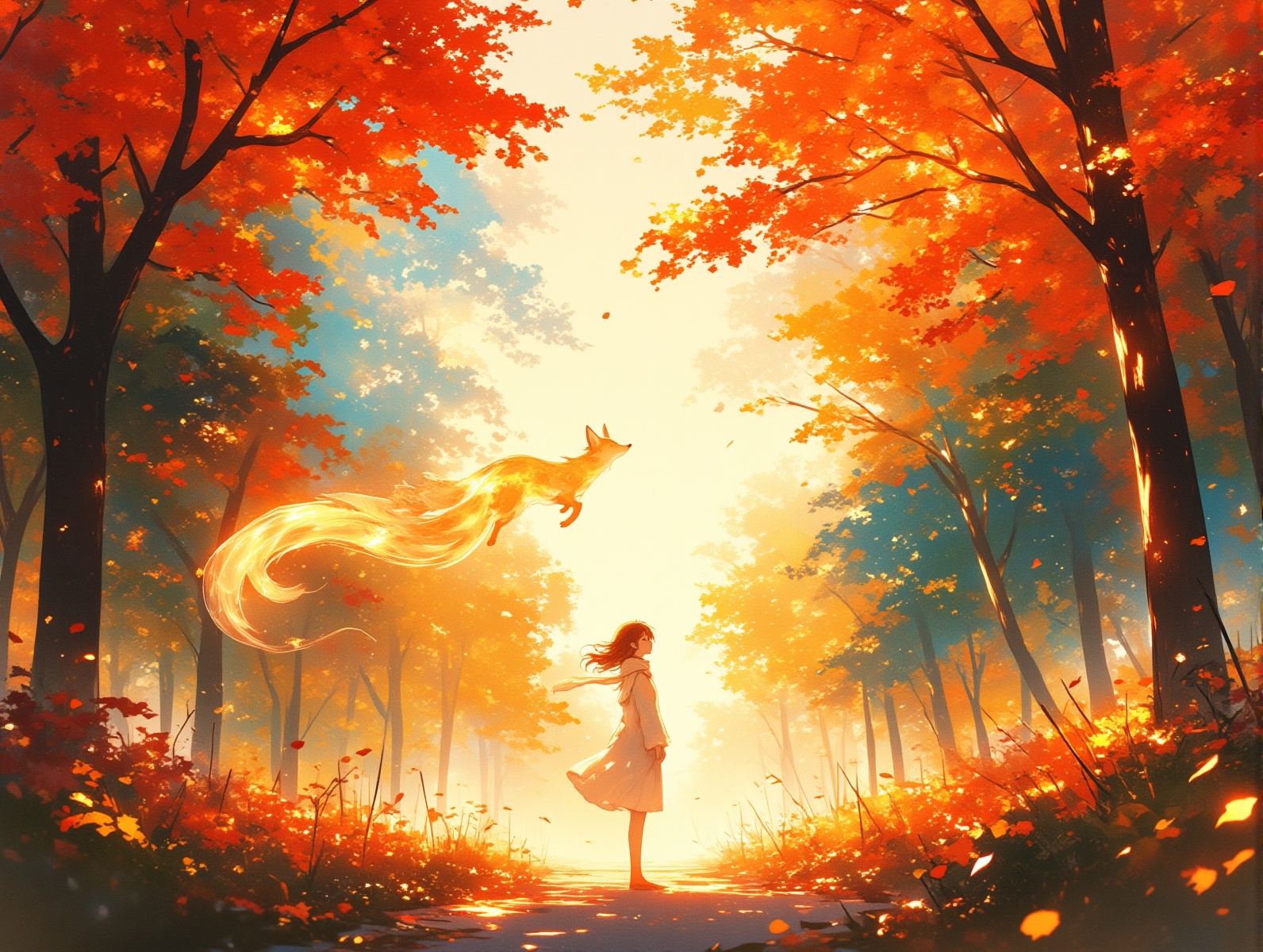 紅葉Red_17 | の人気AIイラスト・グラビア