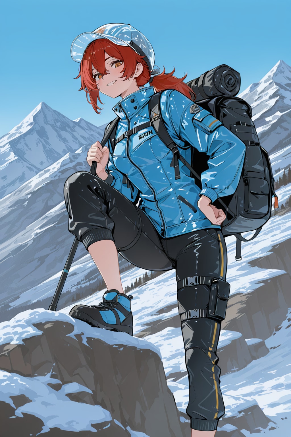 APRICOTお試し生成-登山-