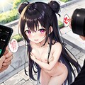 アイドル撮影会、裏オプション　黒髪少女の場合 8枚目