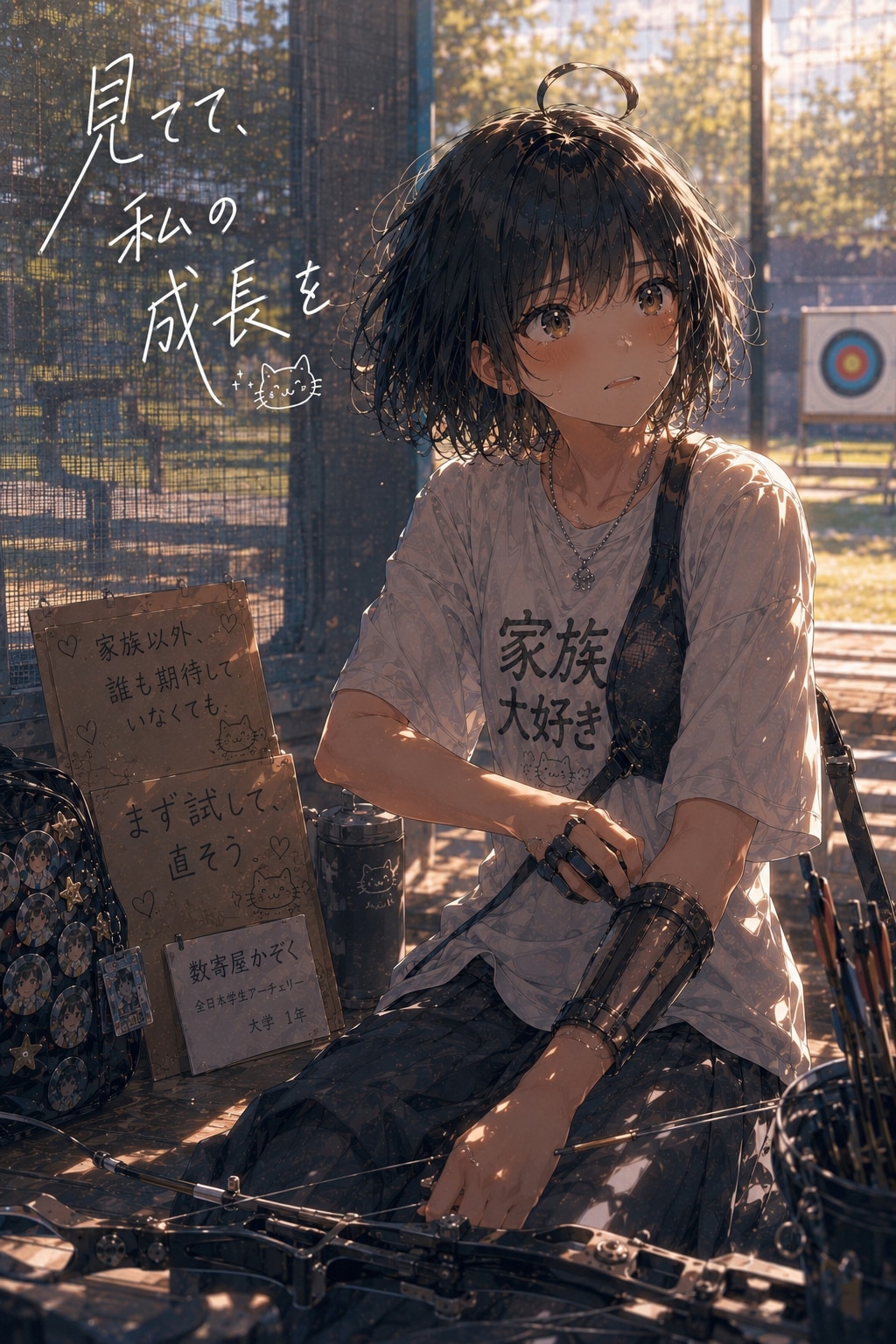 見てて、私の成長を