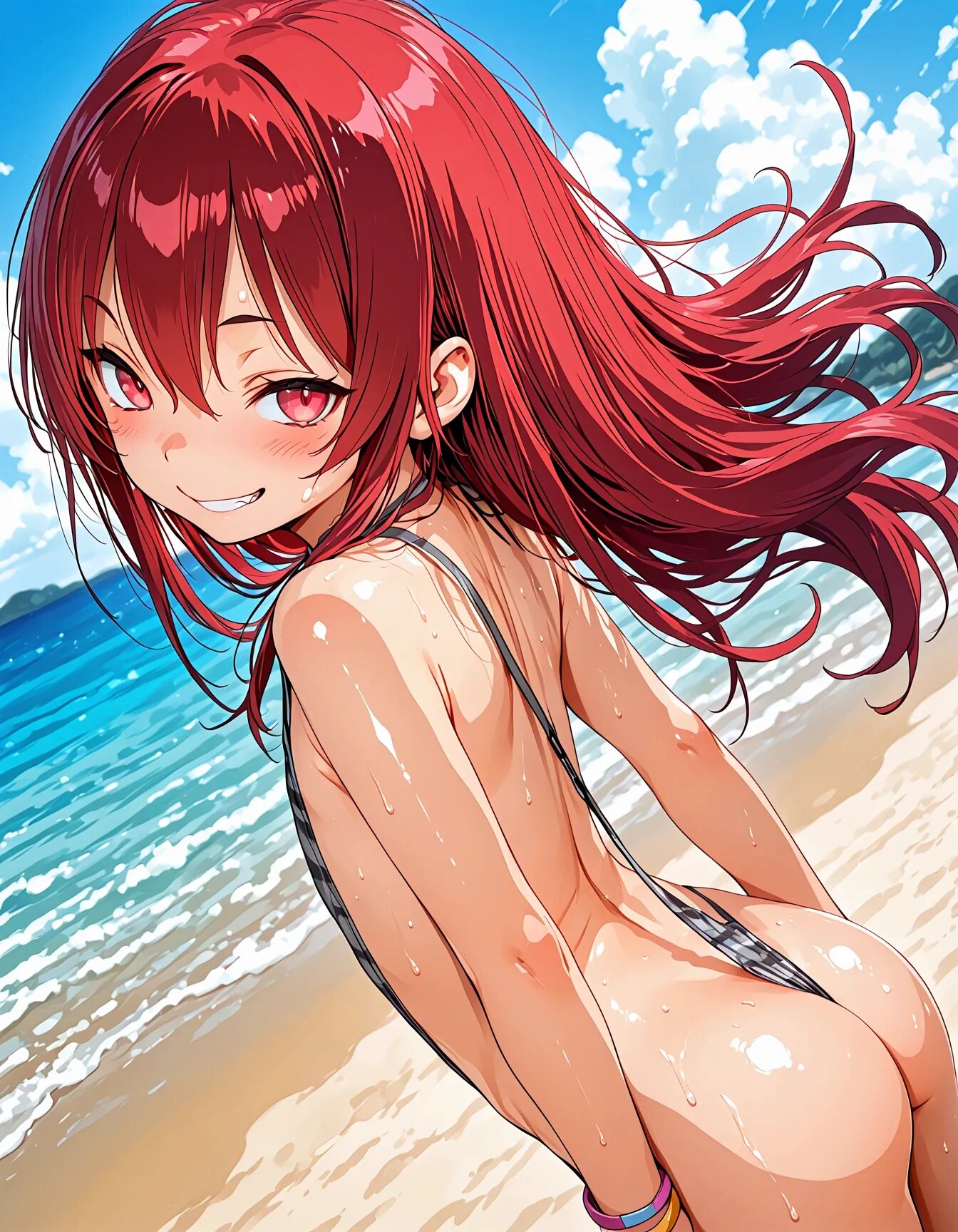夏だ！ビーチだ！お昼だよ水着に着替えて全員集合！！7.8