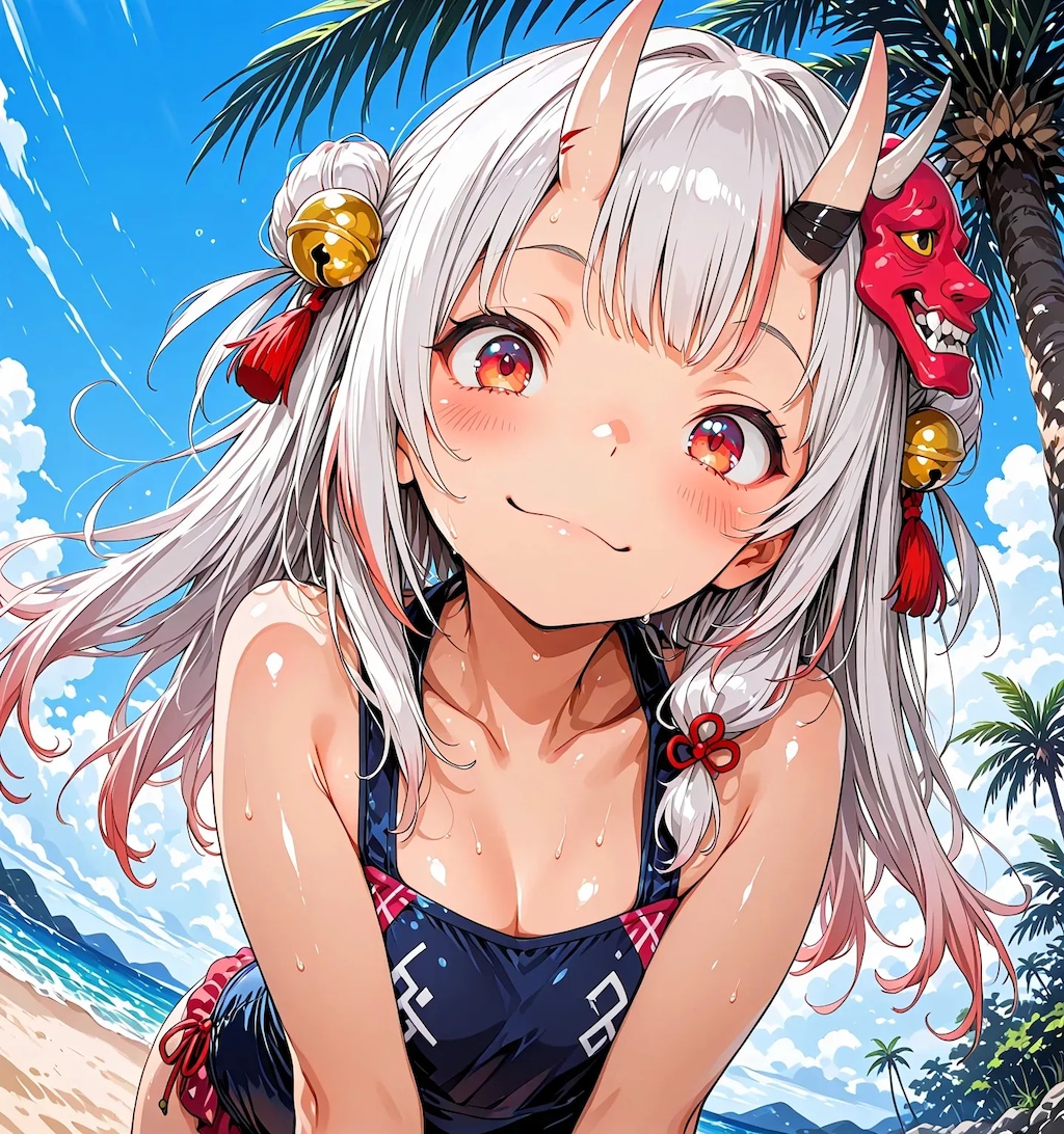 夏だ！ビーチだ！お昼だよ水着に着替えて全員集合！！7.8