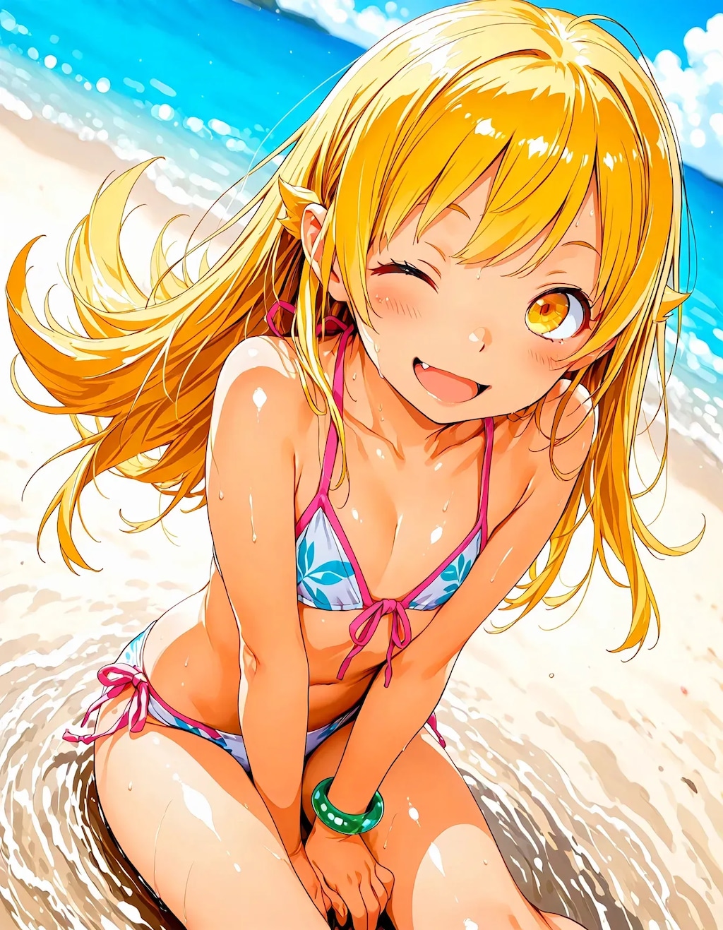 夏だ！ビーチだ！お昼だよ水着に着替えて全員集合！！7.8