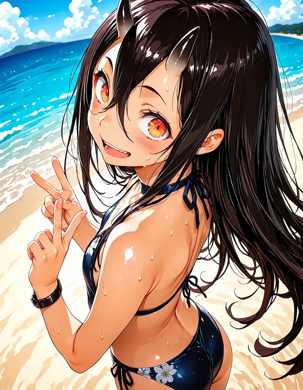 夏だ！ビーチだ！お昼だよ水着に着替えて全員集合！！7.8