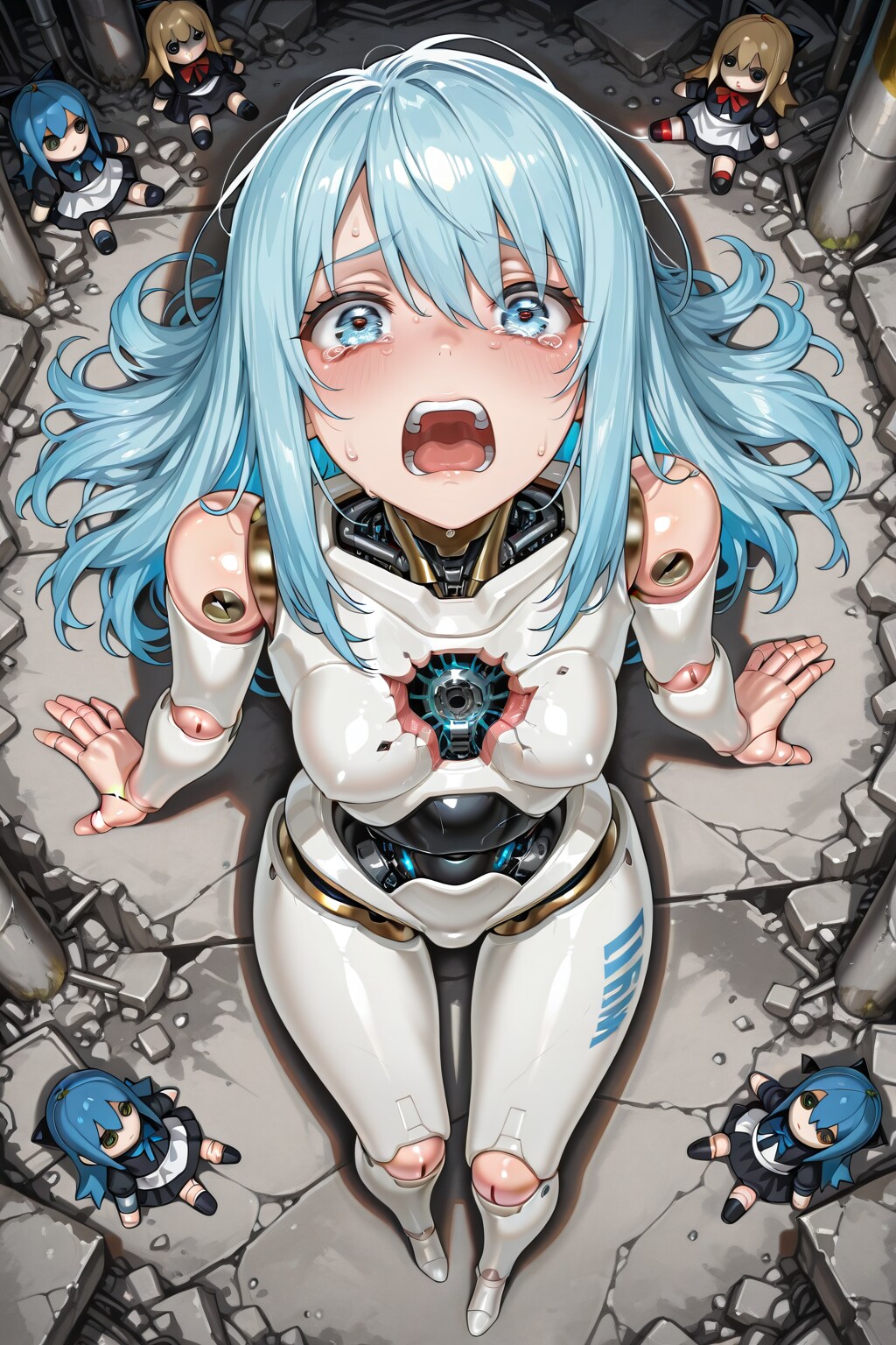 ちちぷい生成メカ娘　捨てないで