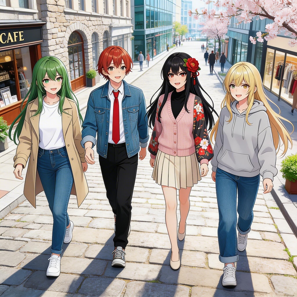 みんなで街歩き