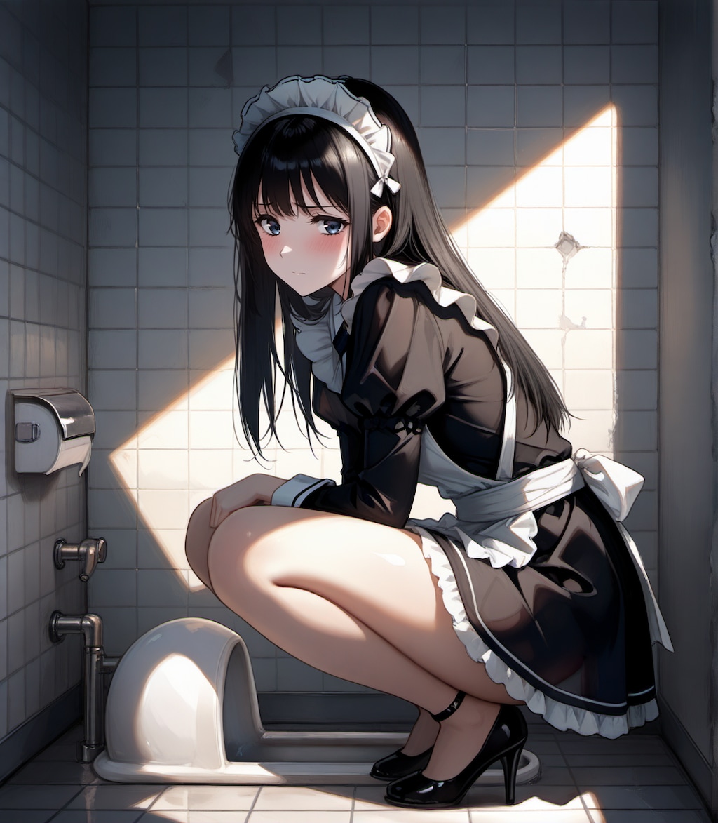 メイドさんのトイレ