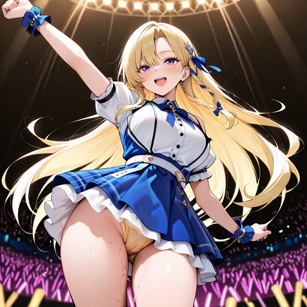 ライブ中にチラっと