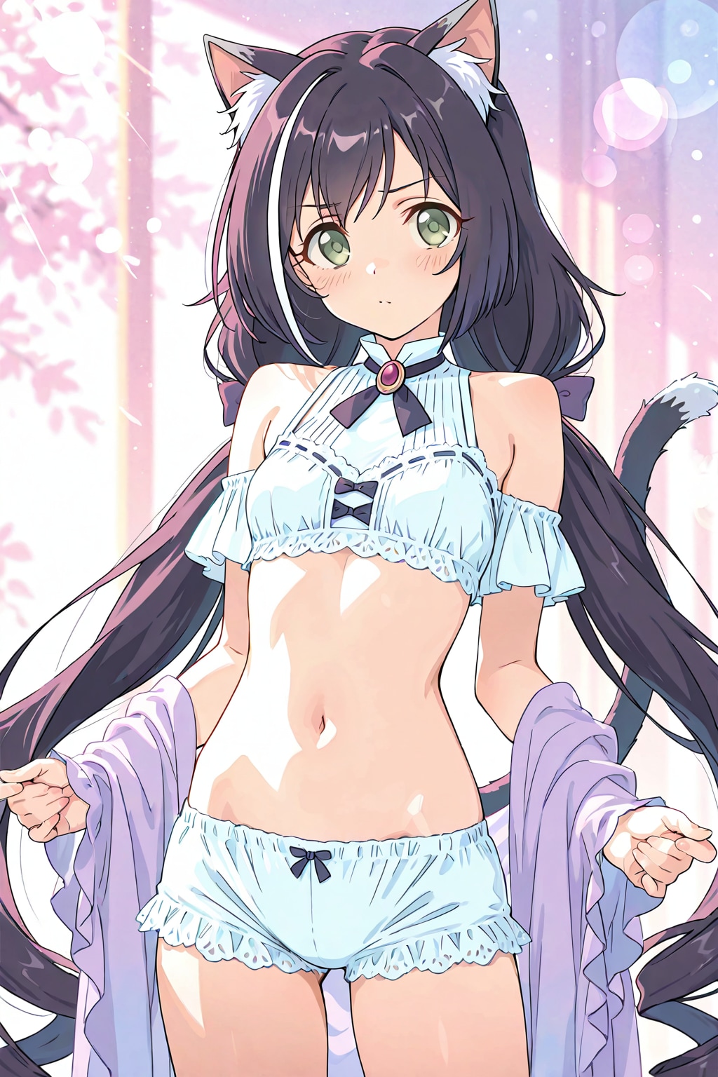 春衣装のキャルちゃん