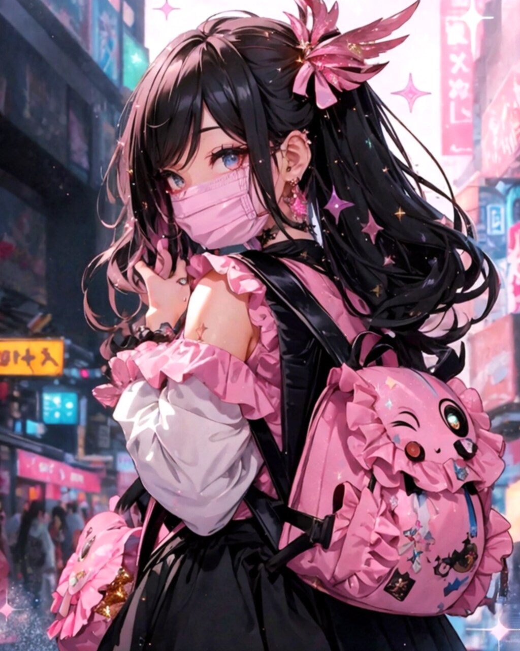 地雷系女子はどれだけゴテゴテしていても良い