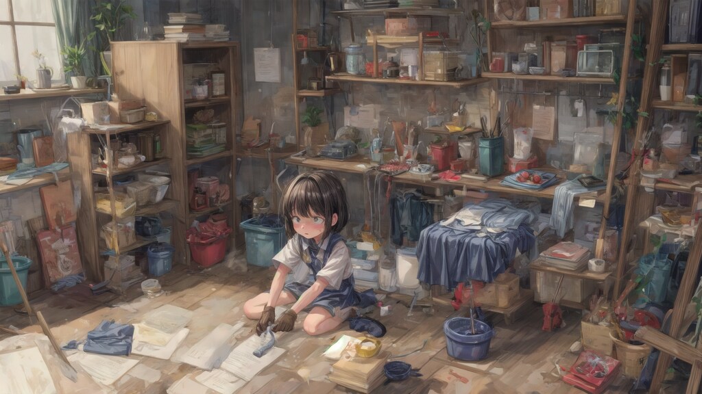 汚部屋の大掃除