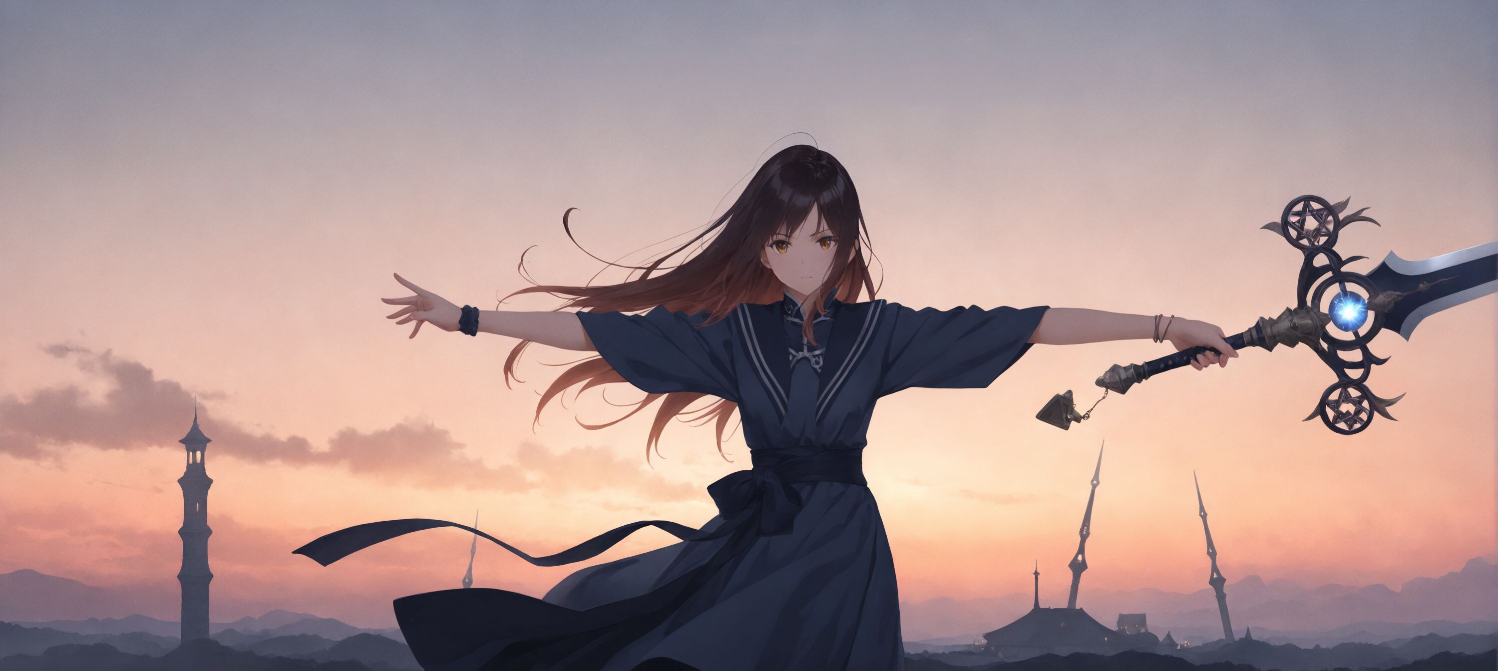 黄昏の帰路、鋼の義務 | の人気AIイラスト・グラビア