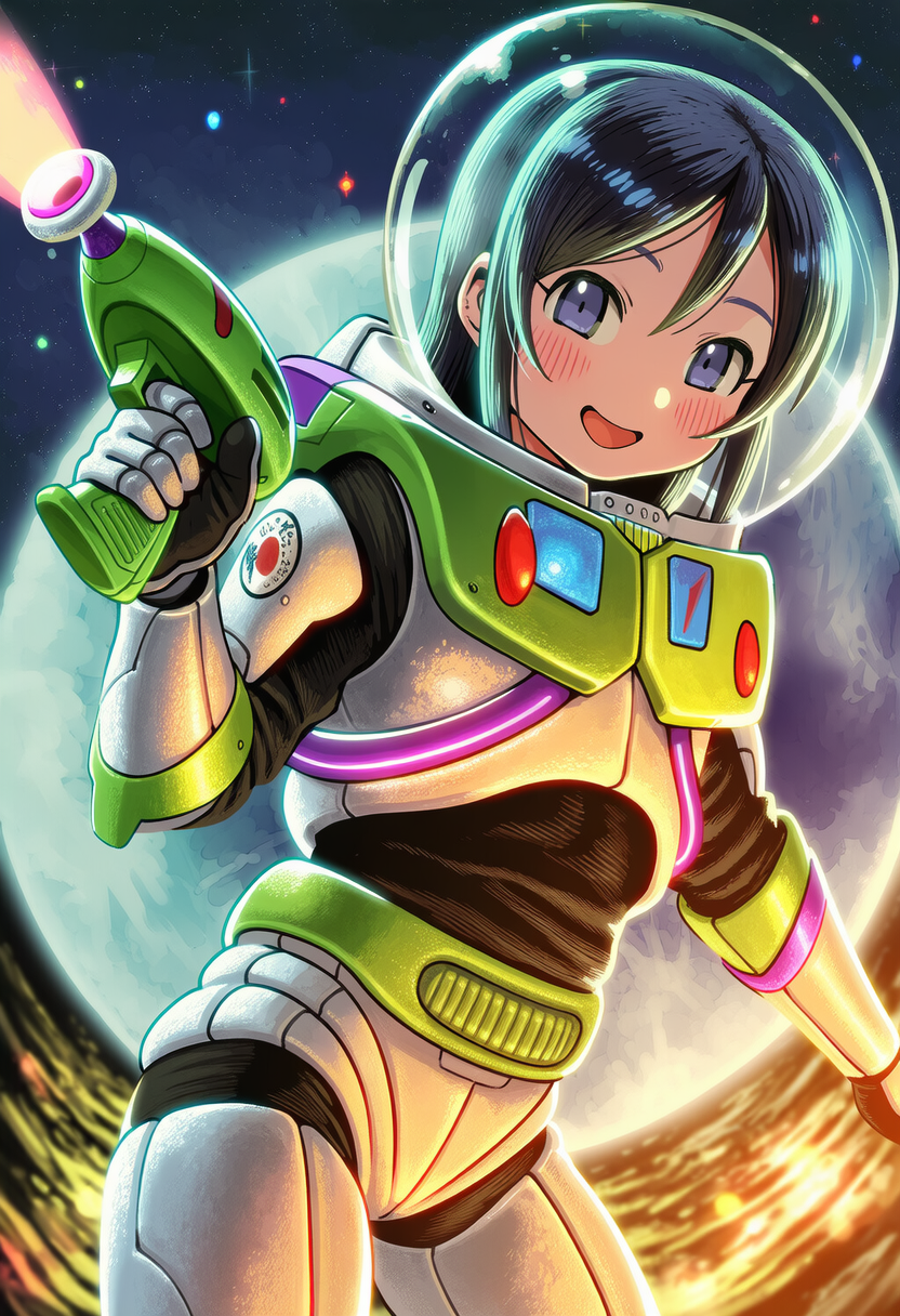 スペースガール | の人気AIイラスト・グラビア