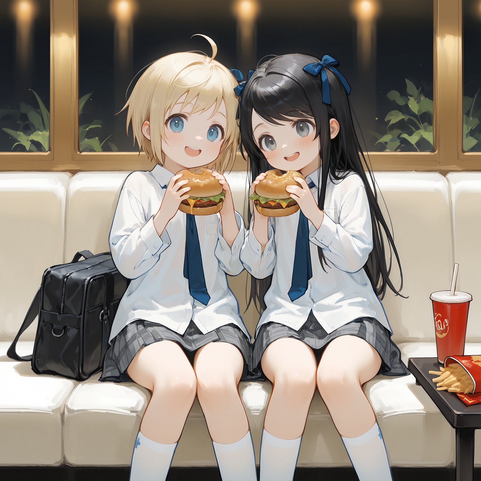 ハンバーガー！ | の人気AIイラスト・グラビア