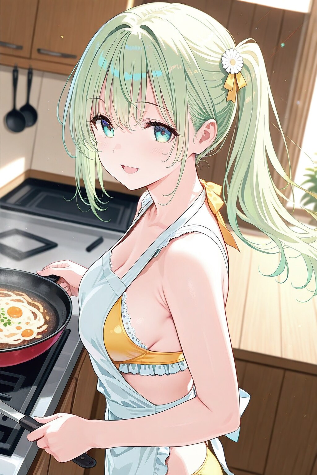 水着エプロン