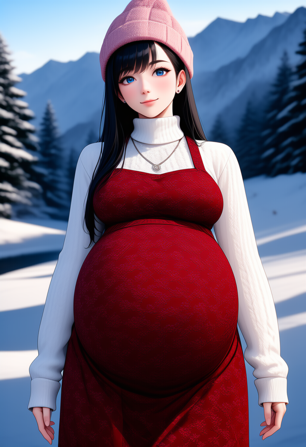 雪山の1年後 -リメイク(お腹大盛りVer.)-