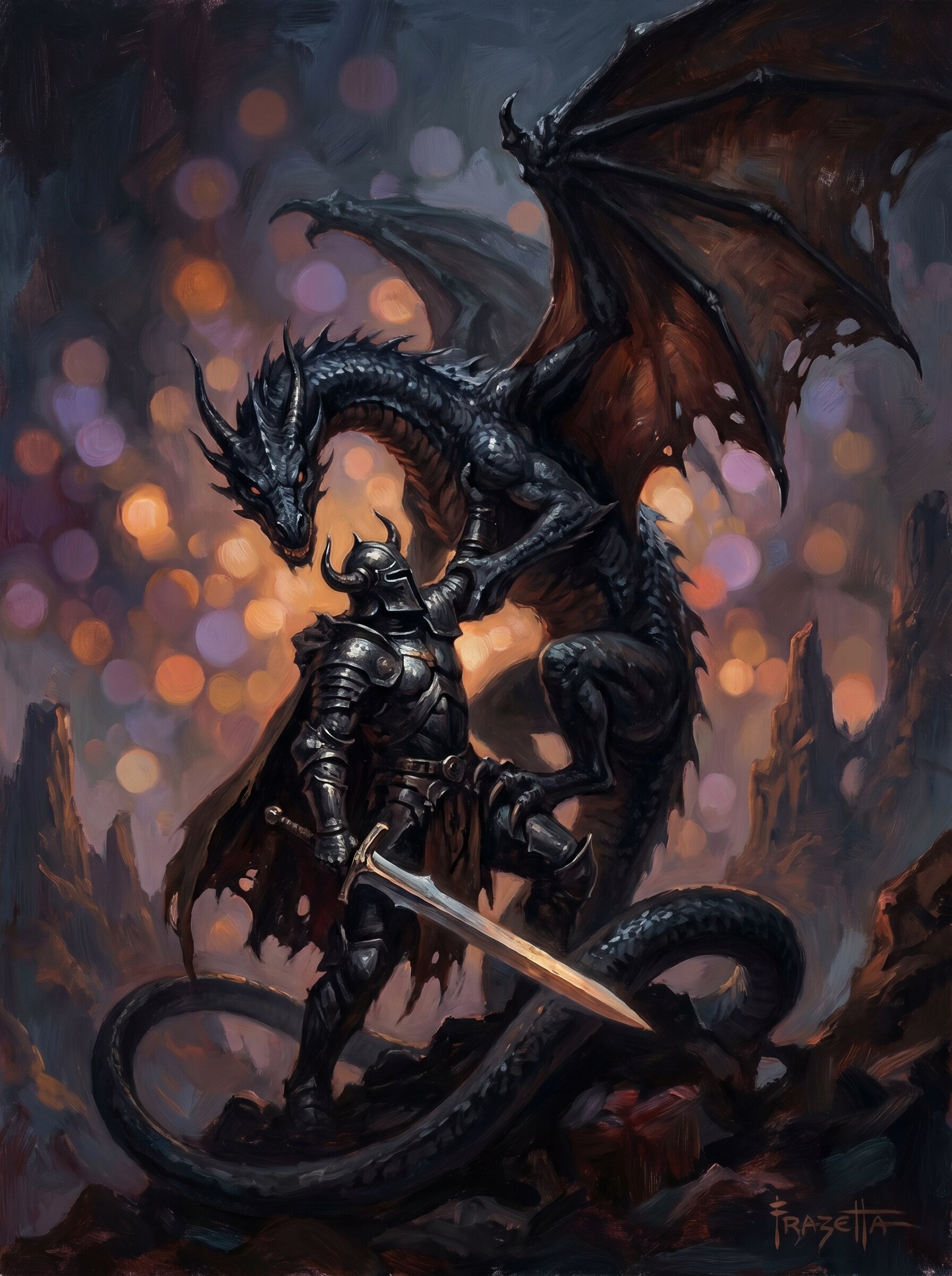 ダーク・ナイトとドラゴン