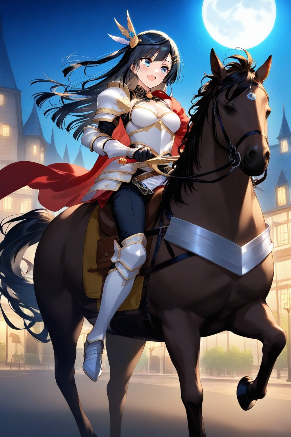 騎士装備のせっつー