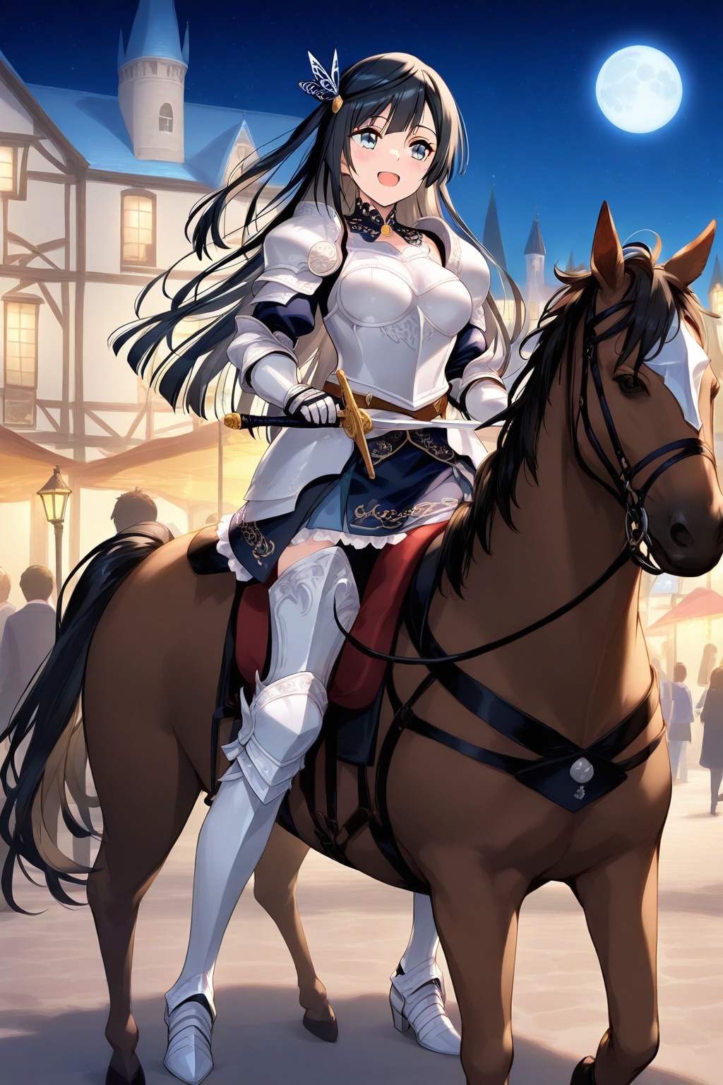 騎士装備のせっつー