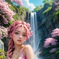 水の世界の美女 2枚目